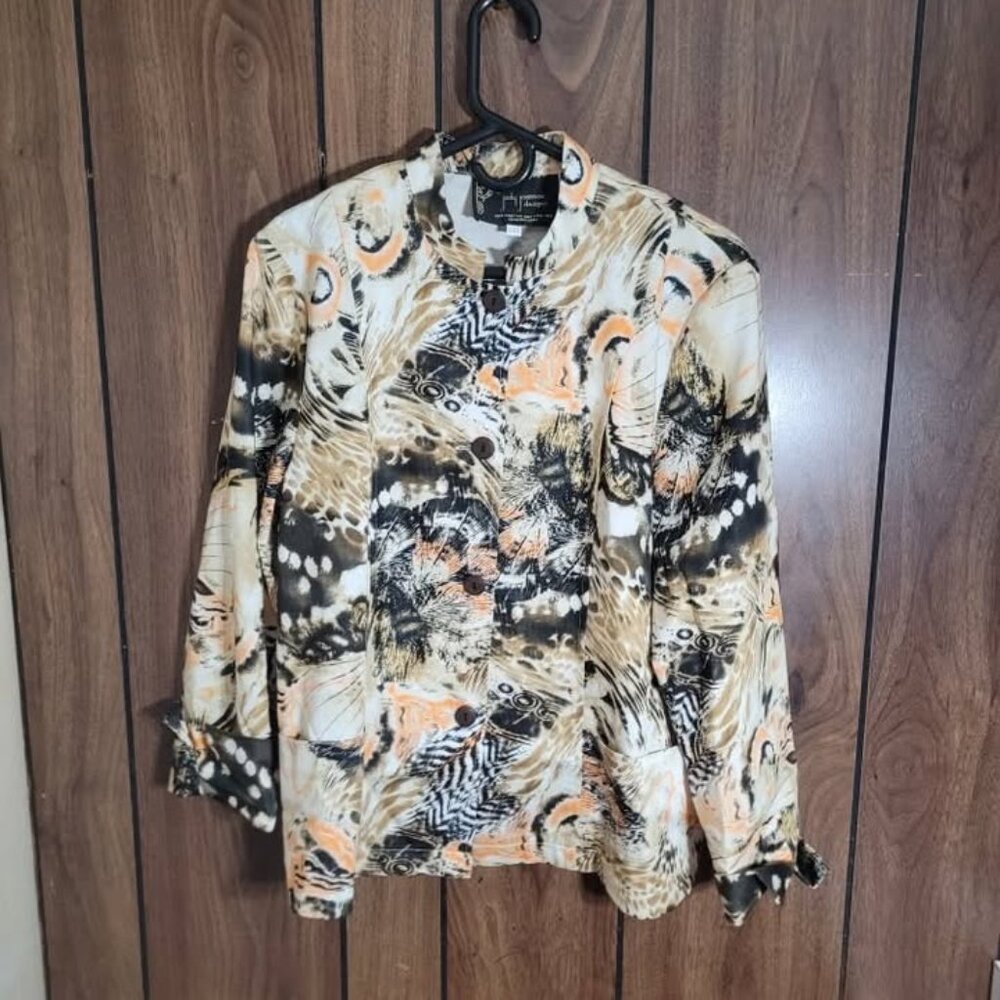 Women Judy Joannou Designs L/G Button-Down Jacket
